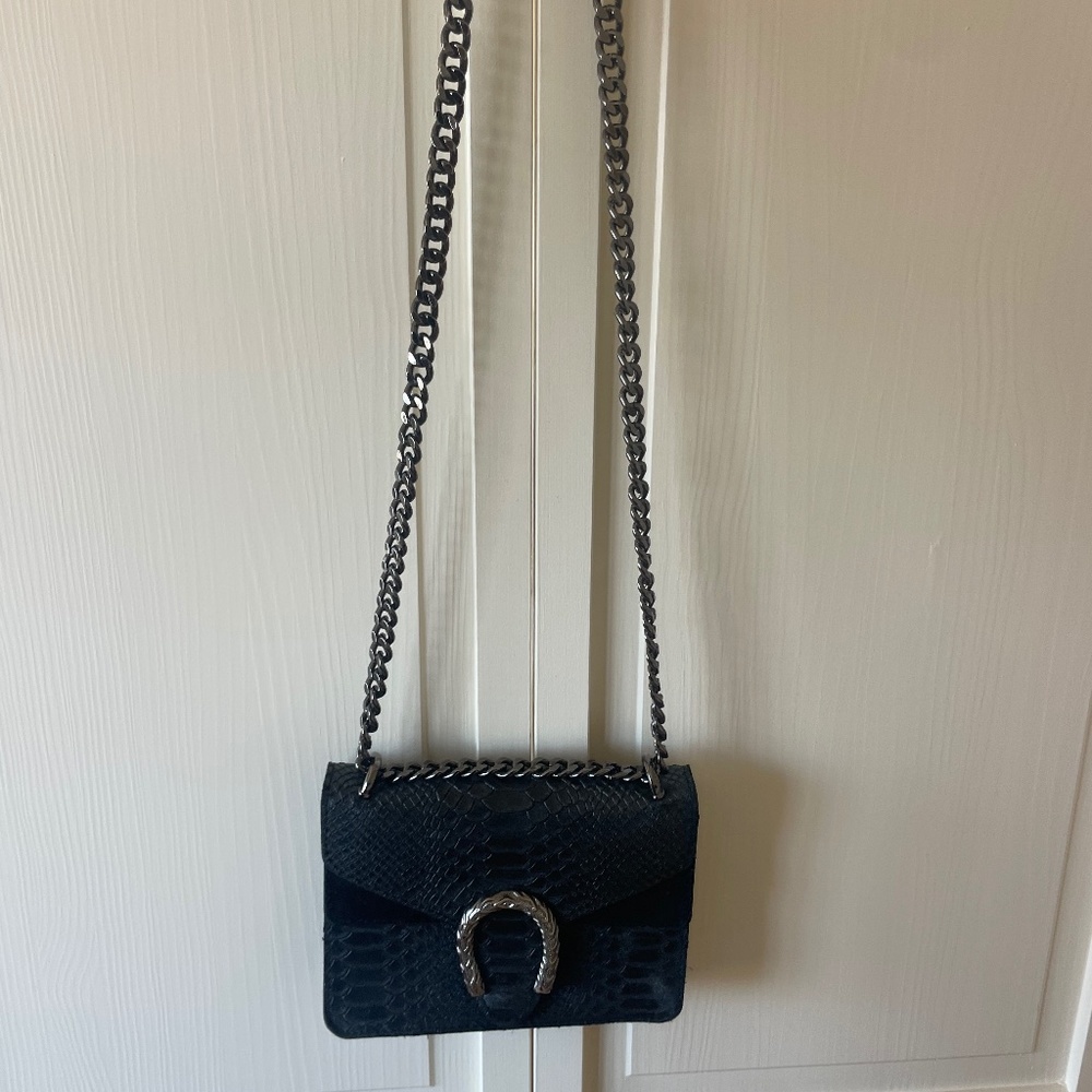 Gucci Inspired Python Crossbody
